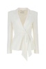 Alberta Ferretti Tied Waist Tailored Blazer