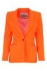 Vivienne Westwood Woman Fluo Orange Polyester Rita Blazer