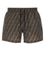 Fendi FF Drawstring Swim Shorts