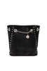 Stella McCartney Falabella Logo Charm Studded Bucket Bag