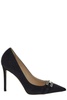 Elisabetta Franchi Logo Plaque Pointed Toe Pumps