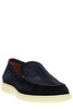 Santoni Almond-Toe Slip-On Loafers