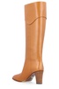 GUCCI Saddle Brown Leather Knee-Boots for Women - SS24 Collection