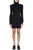 Sportmax High Neck Long-Sleeved Mini Dress