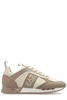 Ea7 Emporio Armani Logo-Printed Panelled Low-Top Sneakers