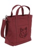 Maison Kitsuné Fox Head Small Tote Bag