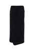 Ann Demeulemeester Woman Black Felt Oline Skirt