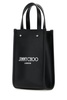 Jimmy Choo Logo Printed Tote Bag