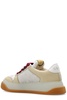 Screener GG leather-trimmed canvas sneakers