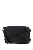 ALEXANDER MCQUEEN Men's Graffiti Printed Crossbody Bag with Harness Details