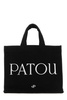 Patou Logo Printed Small Top Handle Bag