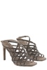 Brunello Cucinelli Crossover Strap Glitter Sandals