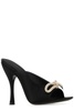 Ferragamo Embellished Bow-Detailed Slip-On Mules