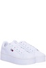 Tommy Jeans Round-Toe Lace-Up Sneakers