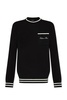 Balmain Logo Embroidered Knitted Jumper