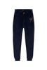 Giuseppe Zanotti Logo Embroidered Velvet Pants