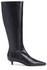 Totême The Slim Knee-High Pointed-Toe Boots