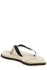 Brunello Cucinelli Striped Slip-On Flip-Flops