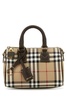 Burberry Checked Mini Bowling Bag