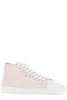 Saint Laurent Man Pastel Pink Leather Court Classic Sneakers