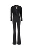 Elisabetta Franchi V-Neck Logo Chain Jumpsuit