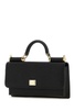 Dolce & Gabbana Logo Plaque Foldover Top Clutch Bag