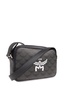 MCM Himmel Logo Printed Small Shoulder Bag