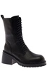 Heike Ann Demeulemeester Women's Black Leather Boots