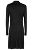 Helmut Lang Cowl-Neck Long Sleeved Dress