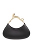 Lanvin Cat Logo Debossed Top Handle Bag