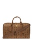 MCM Ottomar All-Over Logo Patterned Zip-Up Holdall