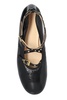 Wandler June Buckle Detailed Round Toe Ballet Flats