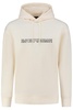 Emporio Armani Logo-Embroidered Drawstring Hoodie