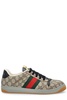 Screener Webbing-Trimmed Monogrammed Supreme Coated-Canvas Sneakers