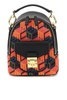 MCM Patricia Cubic Monogram Jacquard Backpack