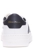 Santoni Round Toe Lace-Up Sneakers