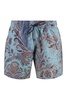 Etro Paisley Printed Drawstring Swim Shorts