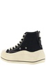 R13 Flatform High-Top Lace-Up Sneakers