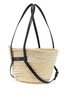 raffia voyou shoulder bag