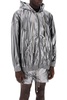 metallic jumbo jacket by jason rick owens and