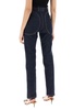 high-waisted slim fit jeans