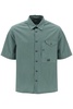 short-sleeved poplin shirt