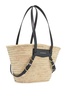 raffia voyou medium shoulder bag