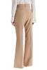 flared wool stretch pants