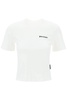 Palm Angels "Round Neck T Shirt With Embroidered