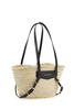 raffia voyou shoulder bag