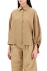 maxi linen and silk rodeo shirt