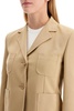 single-breasted canvas jacket in '