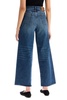 cropped flare jeans