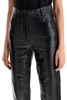 straight leather pants for men